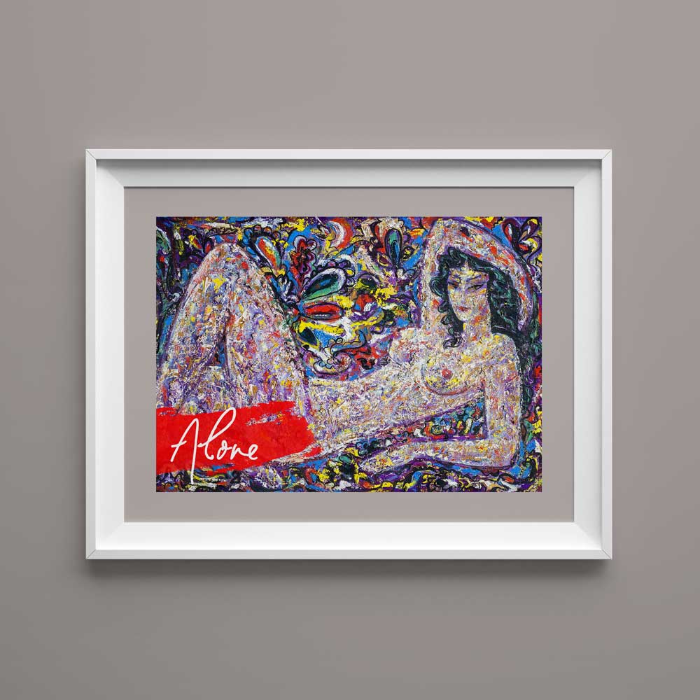 Nude woman